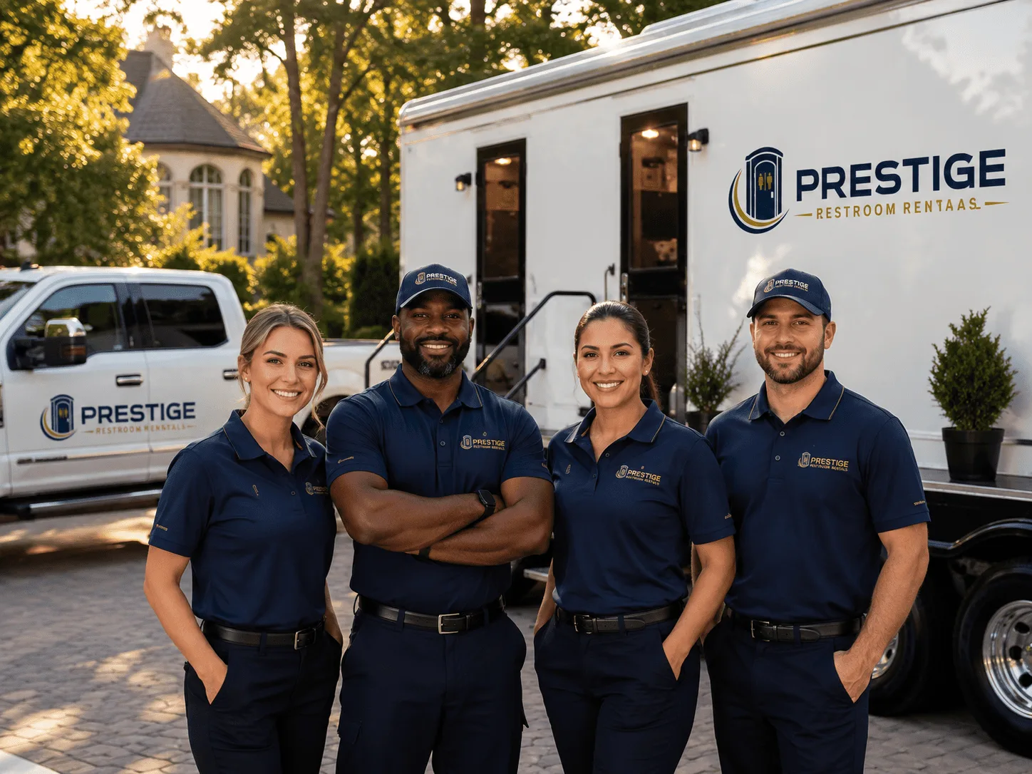 Trusted Luxury Portable Restrooms company in Wesley, IA